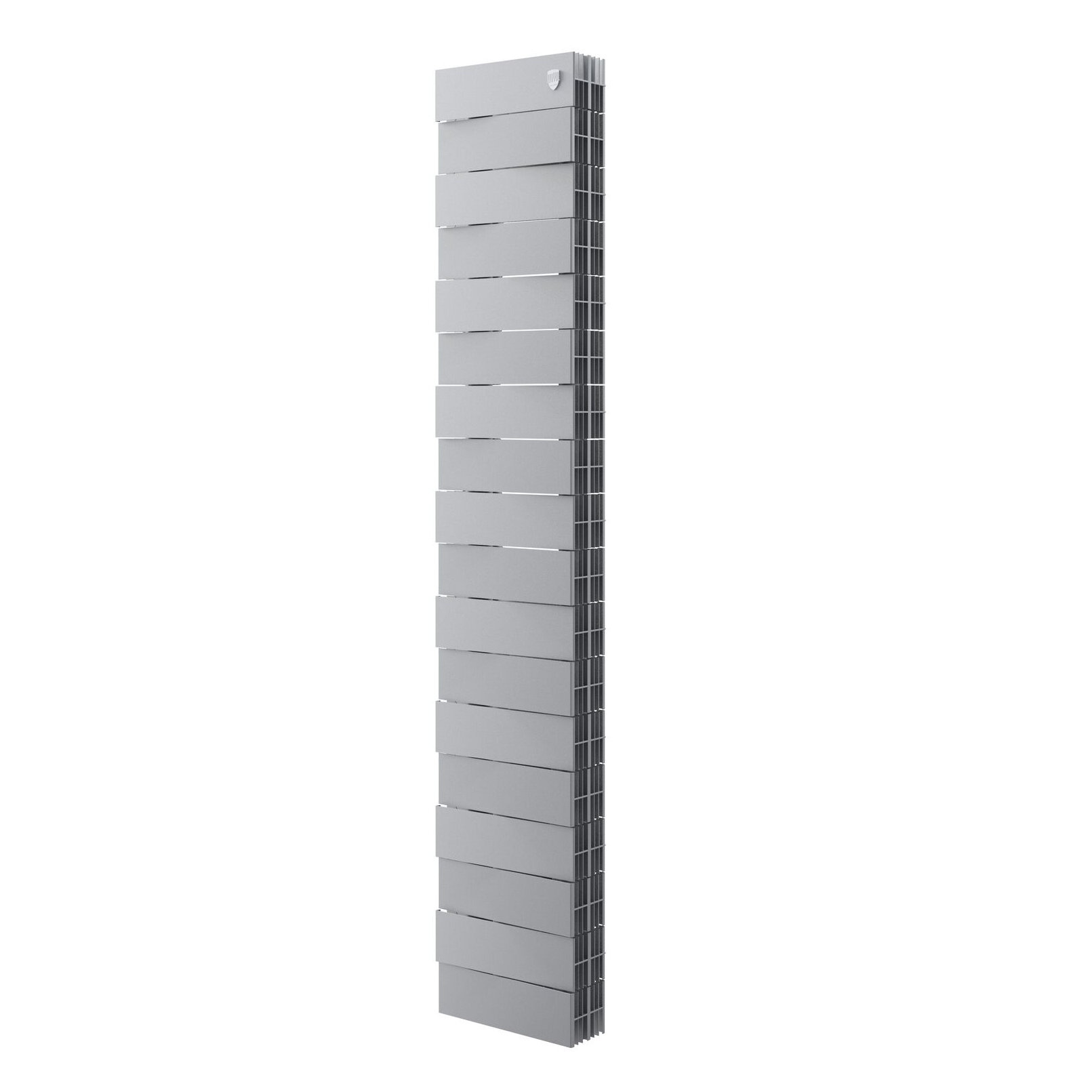 БиМеталлические радиаторы Royal Thermo PianoForte Tower 200 Silver Satin \ 18 секций \