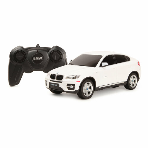 Машина Rastar РУ 1:24 BMW X6 Белая 31700 легковой автомобиль rastar bmw x6 31700 1 24 20 см красный