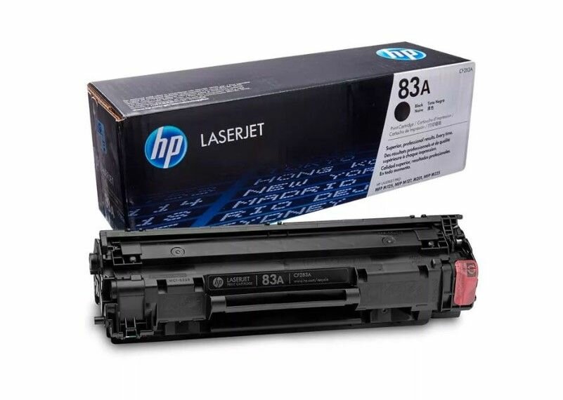 Картридж лазерный HP 83A (CF283A) черный