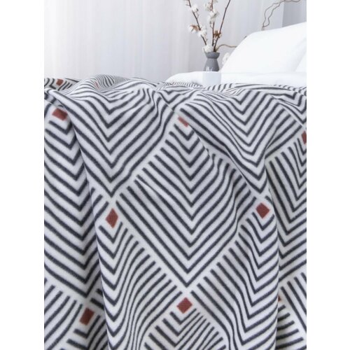 Плед покрывало 150х200 на кровать флис накидка на диван