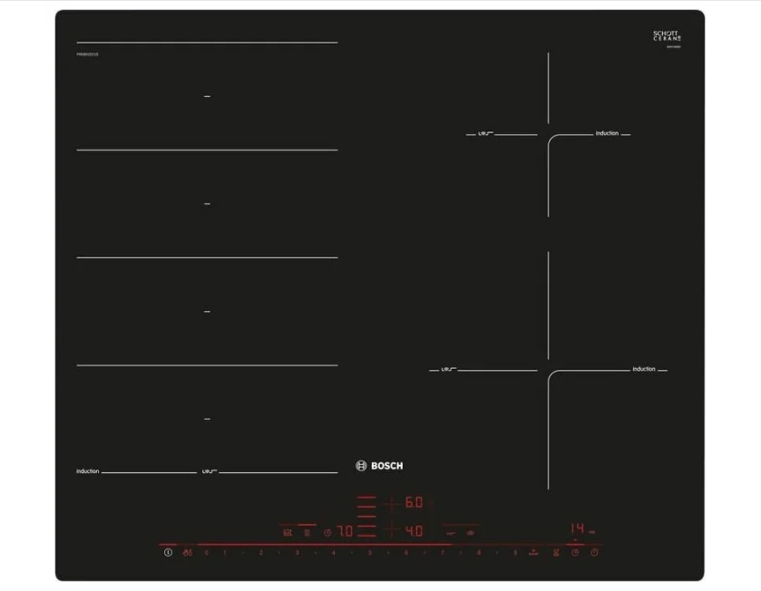 Варочная панель индукционная Bosch PXE601DC1E