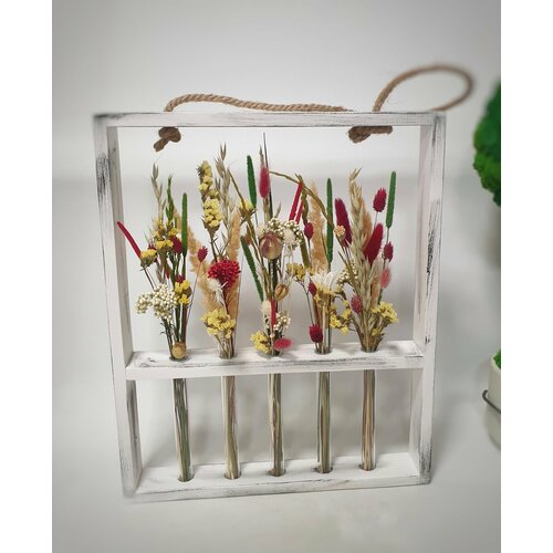 Декор Цветы в рамке