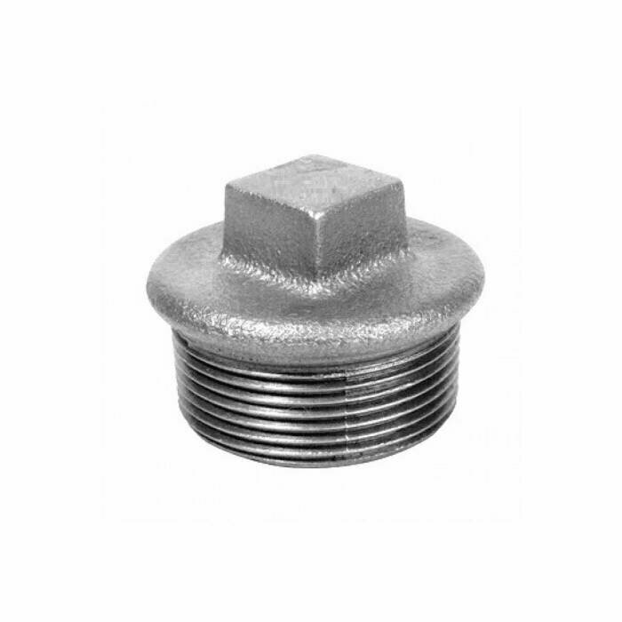 фото Заглушка чугун оц Ду 25 (1") НР Fittex PLUS