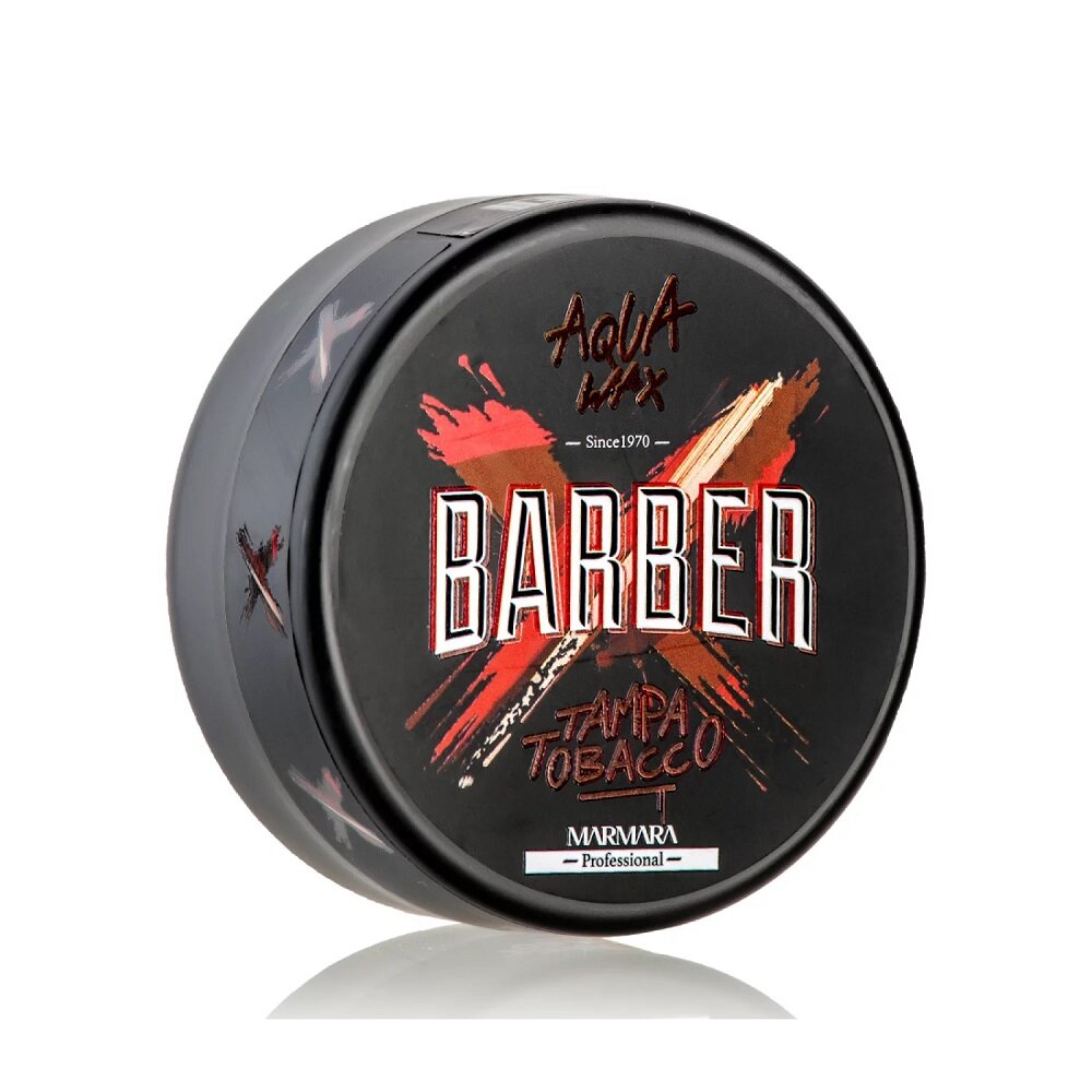 Воск для укладки волос Marmara Barber Aqua Wax Tampa Tobacco 150 мл, сильная фиксация