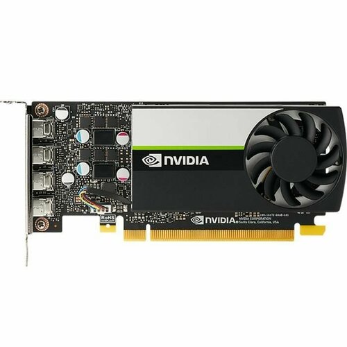 Видеокарта Nvidia PCIE16 T400 4GB GDDR6 2BR видеокарта pcie16 t400 4gb gddr6 900 5g172 2240 000 nvidia