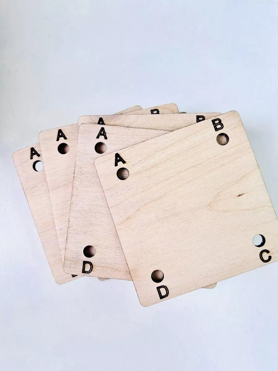 Дощечки для ткачества 10 шт — фото 1