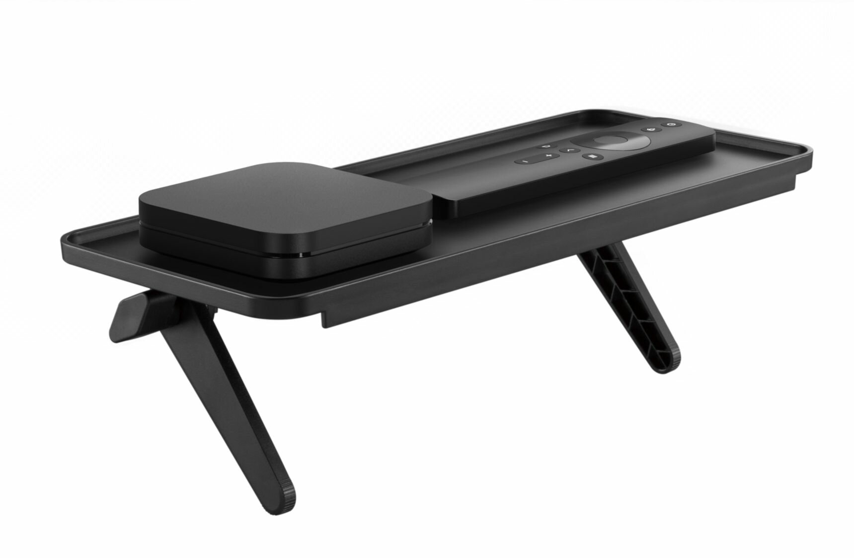 Полка для медиаплеера на телевизор iTECHmount STS-30B черный, нагрузка до 6 кг, 300 x 127 x 47 мм