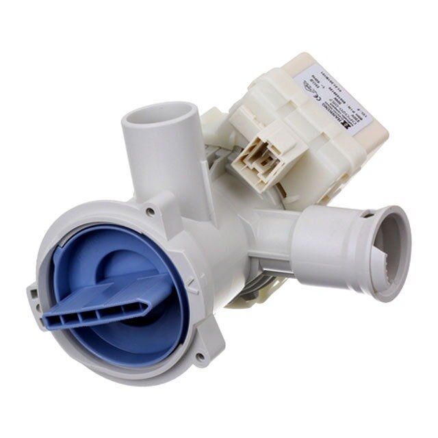 Сливной насос (помпа) ORIGINAL для стиральной машины Bosch, Siemens, Neff - 144992, 145776, 00145776, 145809, 00145809, 146083, 00146083 ( Под защёлку ) — фото 1