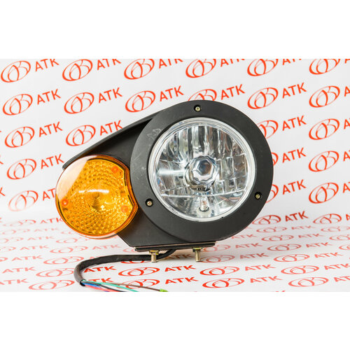 Фара NEO правая с указателем поворота круглая 24V На фронтальные погрузчики Molot Fukai NEO ZL Bull HZM SZM Redstar GT Amur Yigong Titan Akkord MTK Liugong Lgzt Boulder WL ZVEZDA ZL Worker ZL Lugong LaiGong и другие 2500₽