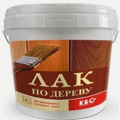 Изображение товара Лак по Дереву КБС БС-86 1л Акриловый без Запаха для Внутренних и Наружных Работ.*