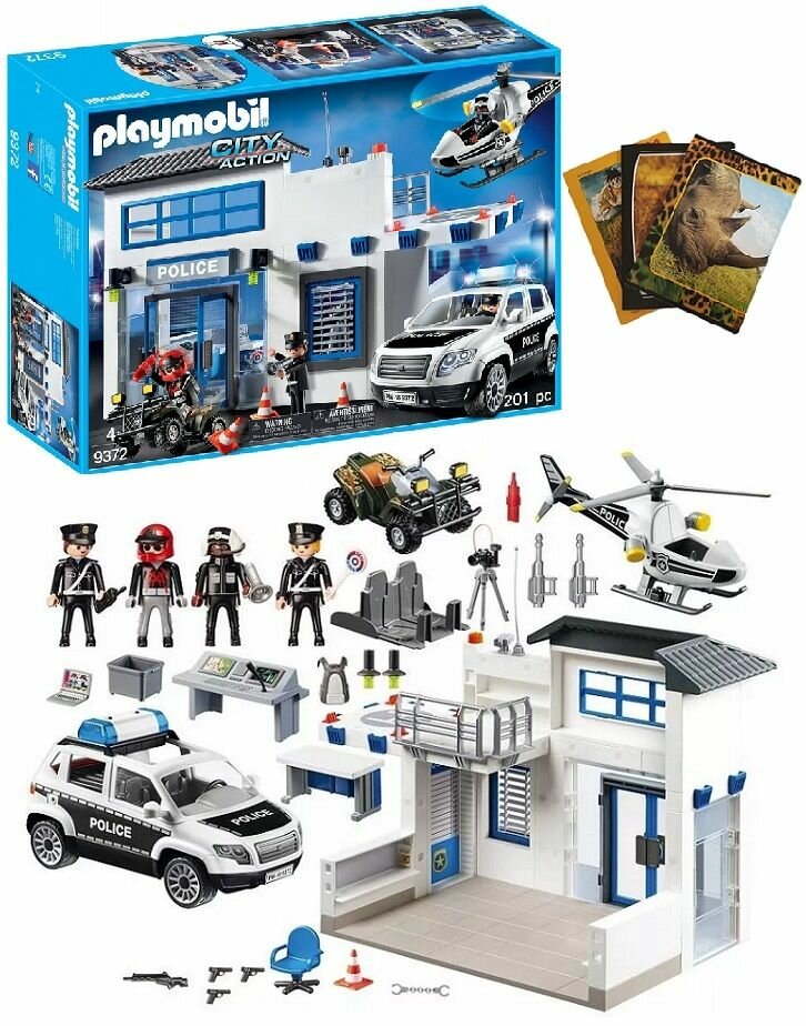 Конструктор Playmobil City Action - Полицейский участок - Плеймобиль 9372