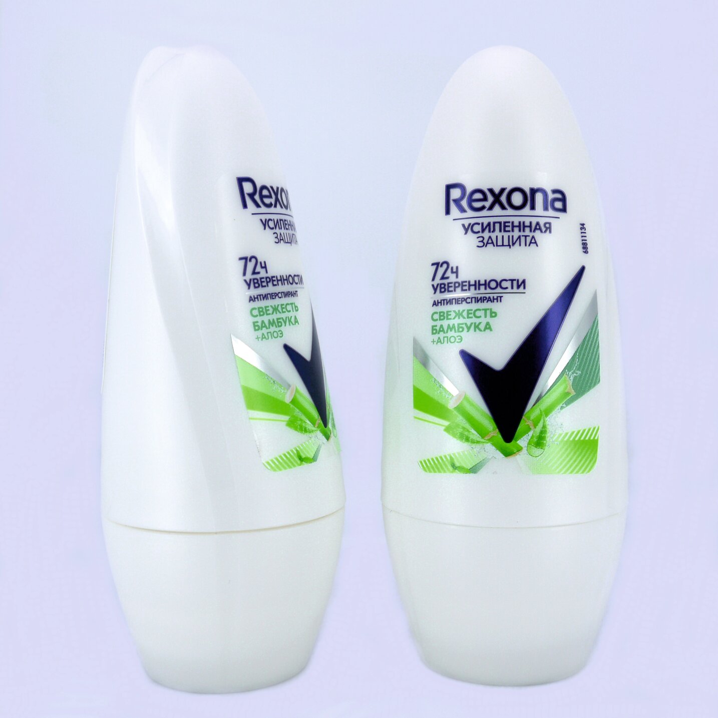 Антиперспирант шариковый Rexona "Свежесть бамбука + алоэ". Упаковка 2 шт. — фото 1