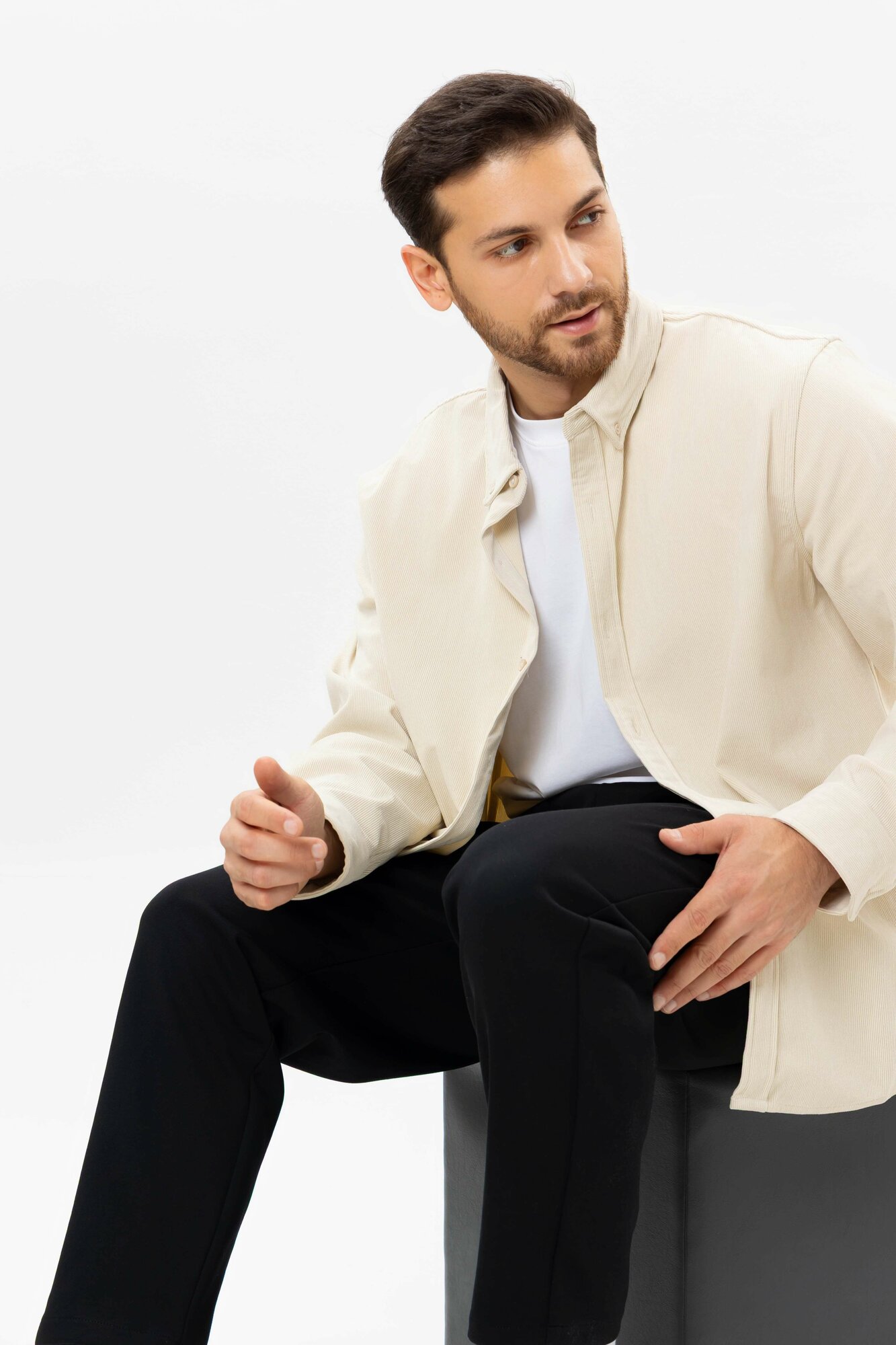 Брюки джоггеры TERRA PRO TERRA PRO, размер 33, black — фото 1