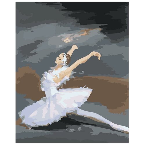 Балерина Лебединое озеро Раскраска картина по номерам на холсте балерина у фонаря раскраска картина по номерам на холсте