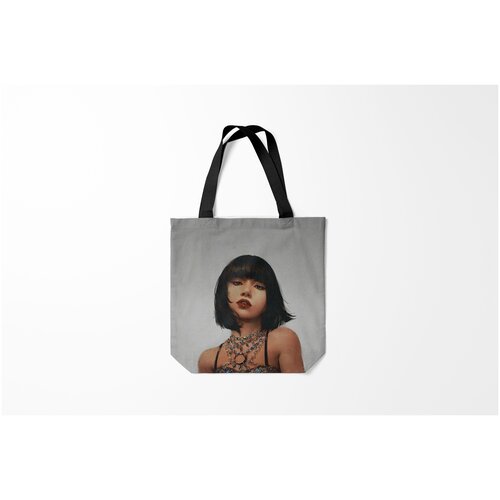 фото Сумка-шоппер / 40х40 см / k pop / blackpink hot lisa burnettie