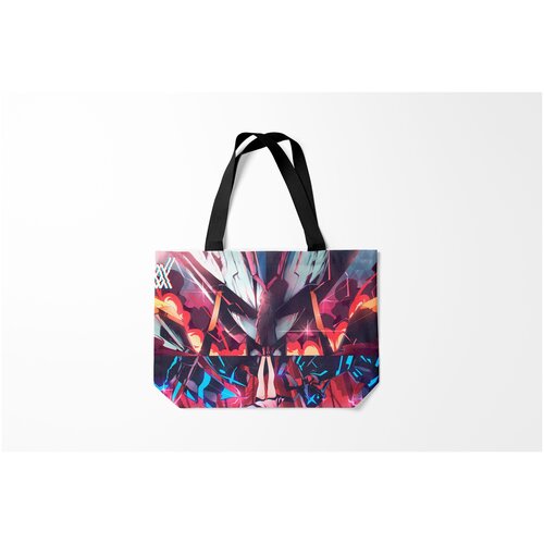 фото Сумка-шоппер / 46х35 см / аниме / ноль два ноги burnettie