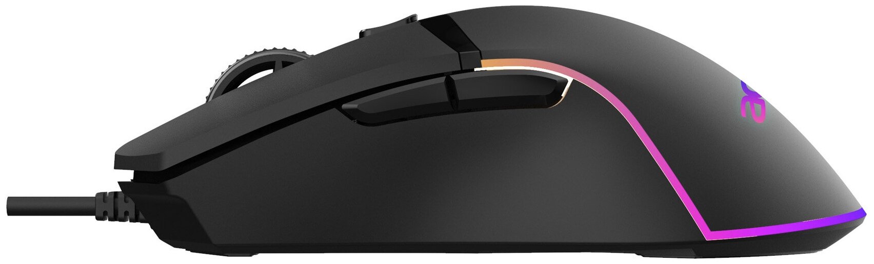 Мышь Acer OMW121 черный оптическая (6400dpi) USB (6but)