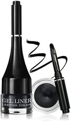 BelorDesign Подводка для глаз Lasting Color Gel liner, оттенок 1 черный