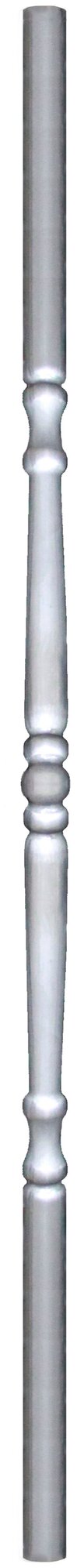 Балясина кованая металлическая Royal Kovka, диаметр 25 мм, круглые окончания диаметром 25 мм, арт. 25.2 КР - фотография № 1