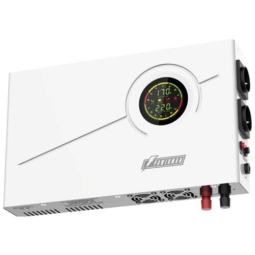 ИБП Powerman Smart 500 INV, линейно-интерактивный, 500ВА/300Вт, 2 EURO ибп powerman smart 500 inv линейно интерактивный 500ва 300вт 2 euro