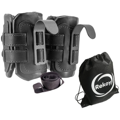 фото Ботинки гравитационные (инверсионные) кожаные rekoy f104k, лямка страховочная, рюкзак на шнурках