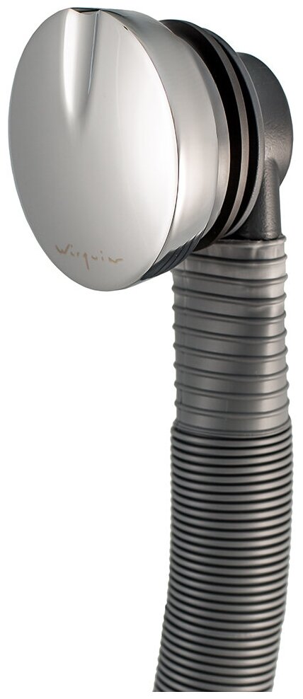 Слив перелив WIRQUIN SB600 полуавтомат вентиль и клапан латунь хромированная длина перелива 600 мм - фотография № 7