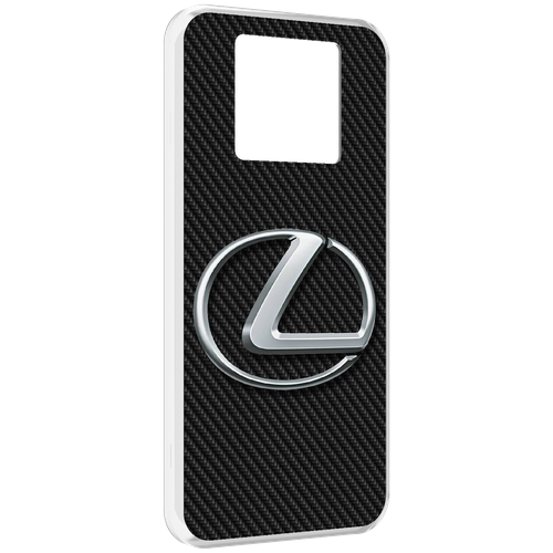 Чехол MyPads lexus лексус 3 для Black Shark 3 5G / Black Shark 3S задняя-панель-накладка-бампер