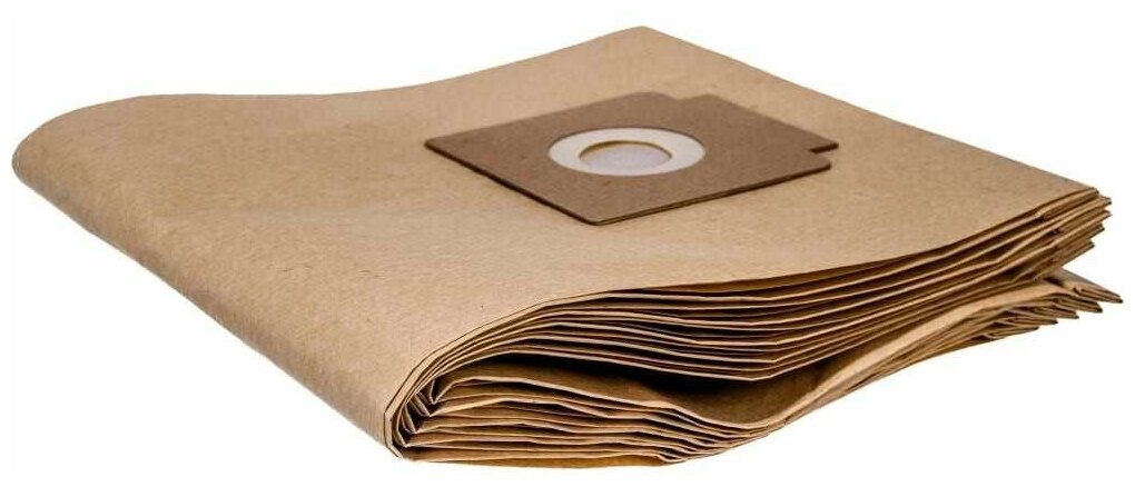 Оригинальные бумажные мешки для профессиональных пылесосов T 15/1, T 17/1 AIR Paper - фото №11