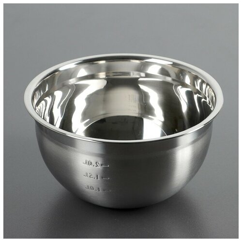 Миска с мерной шкалой 20х102 см 12 л толщина 06 мм 668₽