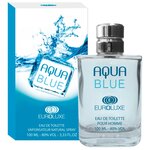 Euroluxe Туалетная вода для мужчин Aqua Blue (Аква блю) водяной, фужерный, 100 мл - изображение