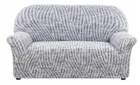 Чехол для мебели: Чехол на 2-ух местный диван "Виста" Милано серый