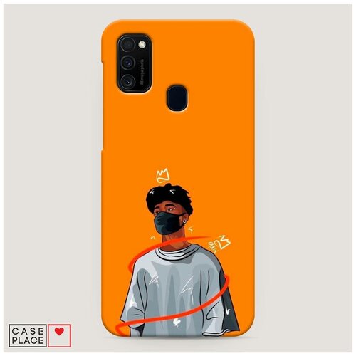 фото Чехол пластиковый samsung galaxy m21 в маске 1 case place