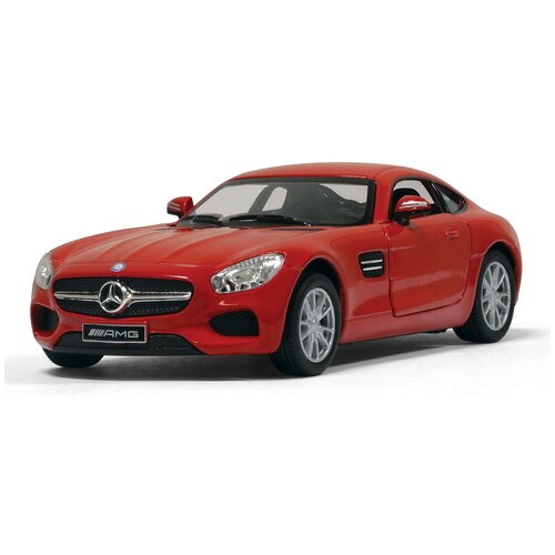 Модель машины Kinsmart Mercedes-AMG GT, инерционная, 1/36 KT5388W mercedes benz gls 63 amg мерседес бенц металлическая инерционная машинка