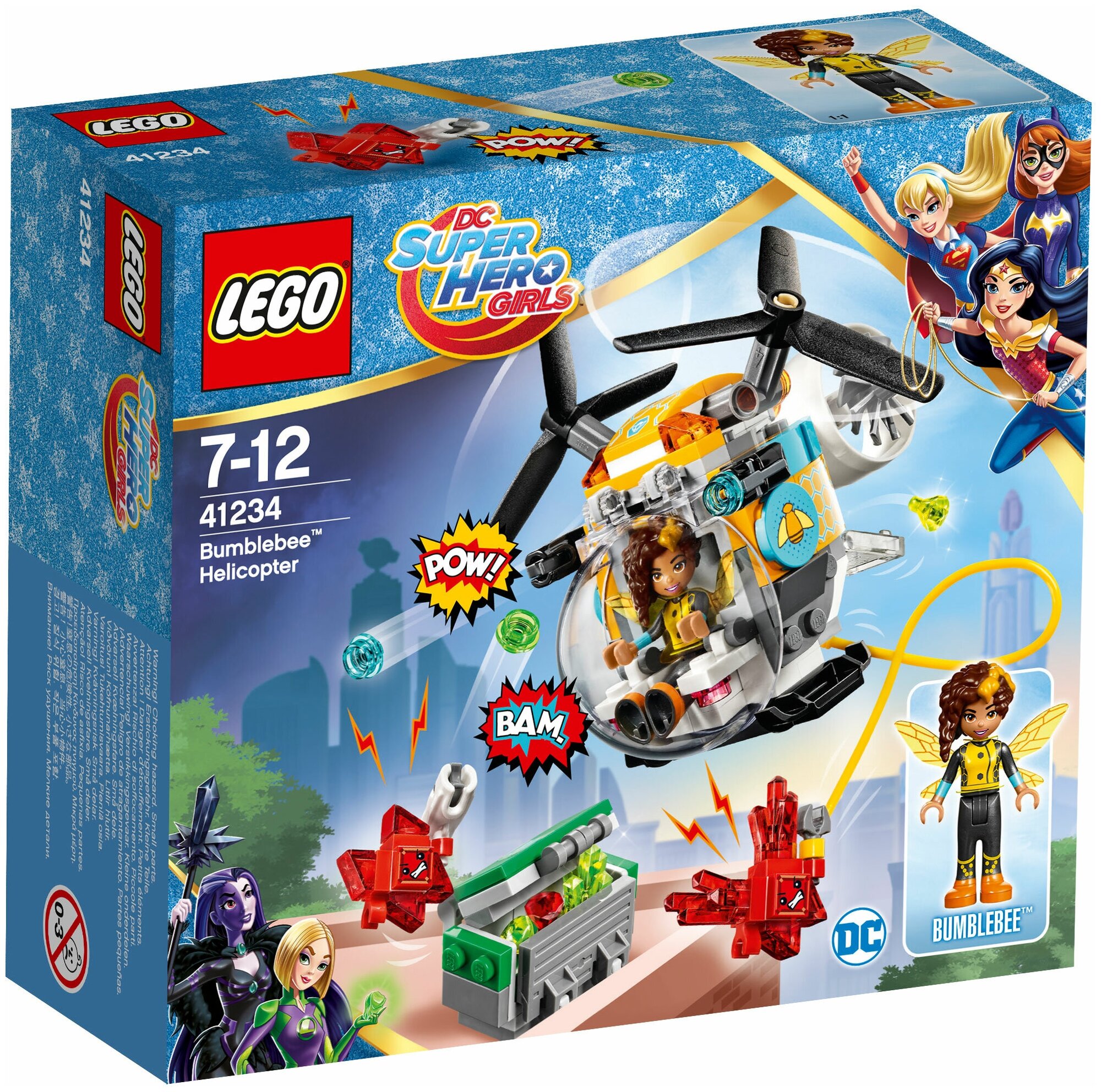 LEGO DC Super Hero Girls Вертолёт Бамблби™ - фото №19