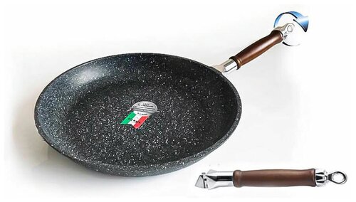 Сковорода Olympia italika 28 cm со съемной ручкой