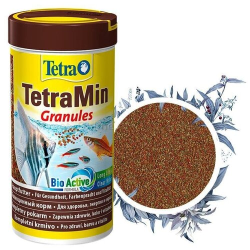 корм tetra min granules для всех видов рыб в гранулах 15 г саше Корм для рыб Tetra Min Granules, 476 г
