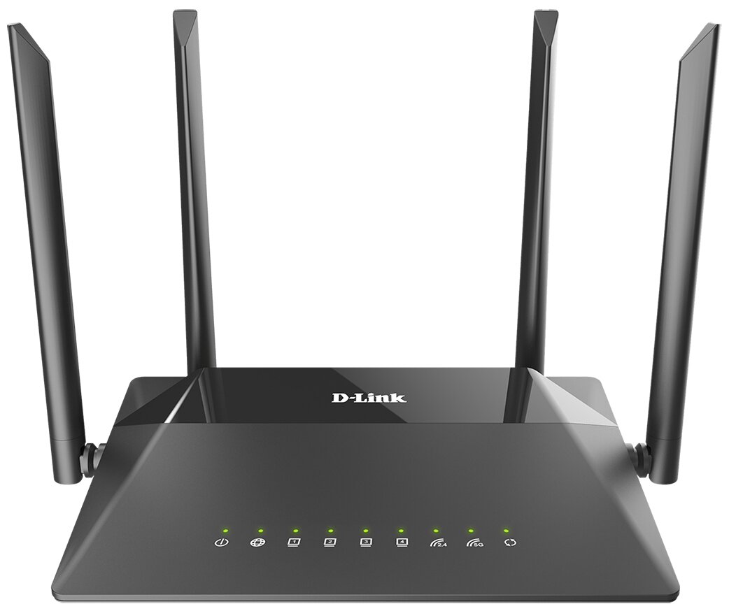 Wi-Fi роутер D-Link DIR-842/RU/R4A, AC1200, черный