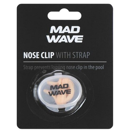 фото Зажим носовой nose clip with safety strap, m0716 03 0 00w mikimarket