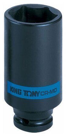 Головка торцевая ударная глубокая шестигранная 1/2", 38 мм KING TONY 443538M