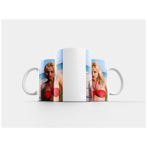 фото Кружка "бикини, модель, губы" 320 мл lotsprints