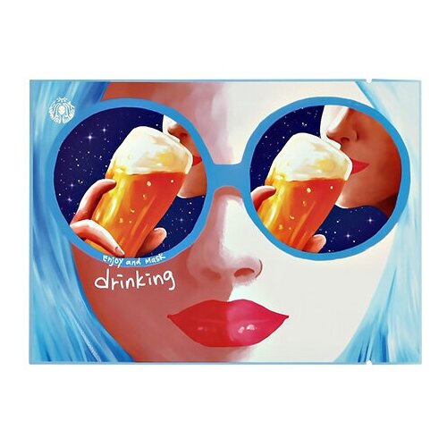 Маска для лица THINK NATURE с маслом листьев эвкалипта (увлажняющая) 20 мл