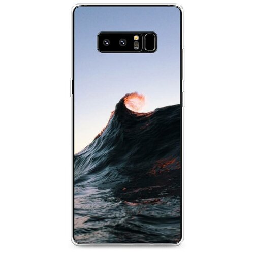 фото Силиконовый чехол "волна крюк" на samsung galaxy note 8 / самсунг галакси нот 8 case place