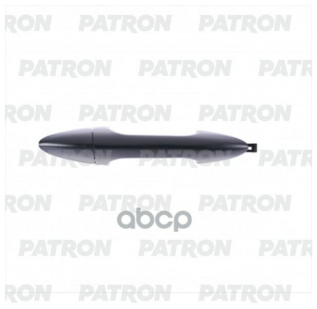 Ручка Двери Наружн Передн = Задн (Прав) Hyundai Accent 4d/5d 12-17 (Черн) PATRON арт. P200189R