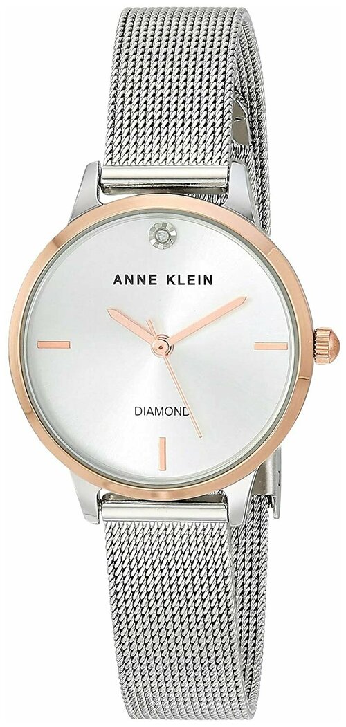 Наручные часы ANNE KLEIN Женские наручные часы Anne Klein AK/3547SVRT, серебряный