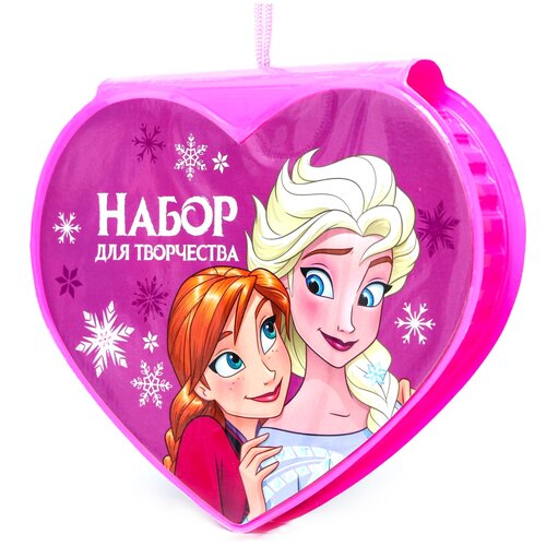 Набор для творчества Эльза и Анна в форме сердца, 41 предмет Disney 5013778 .
