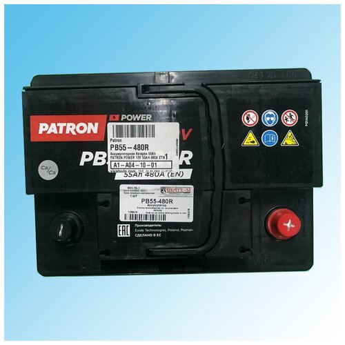 Patron PATRON Аккумуляторная батарея 55Ah PATRON PB55-480R