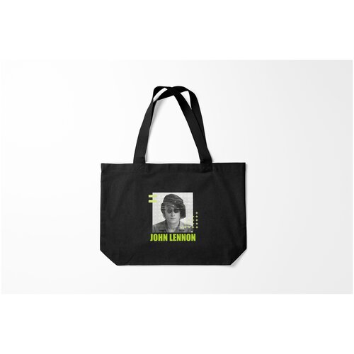 фото Сумка-шоппер / 46х35 см / рок / the beatles стильный ленон burnettie