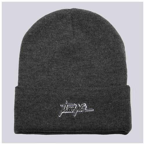 Шапка бини Truespin TS Script Beanie, размер OneSize, серый