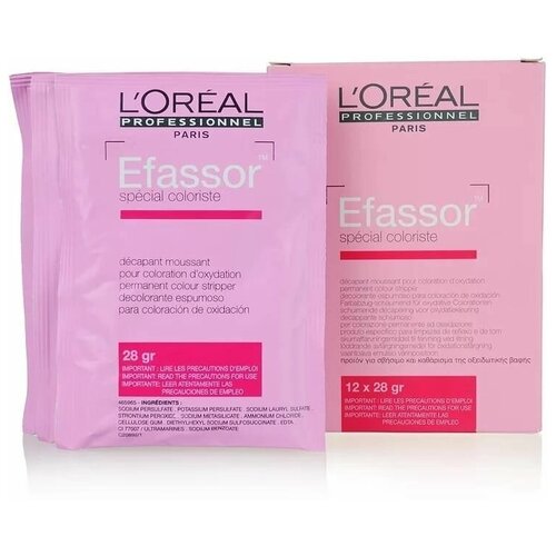 Пудра L'Oreal Professionnel Efassor Powder, 12 шт l’oreal professionnel efassor пакетики с пудрой 12 шт 28 гр