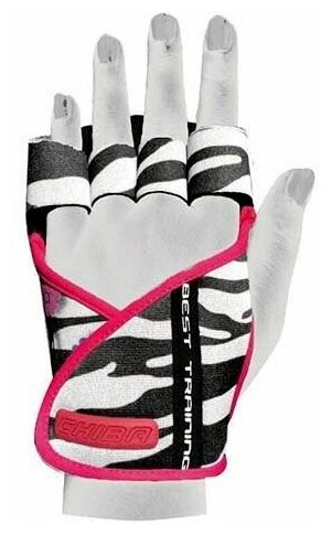 Chiba Lady Motivation Glove Чёрный/белый/розовый S